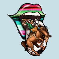 Serape Cowboy Tongue Ladies Tee | Teevron