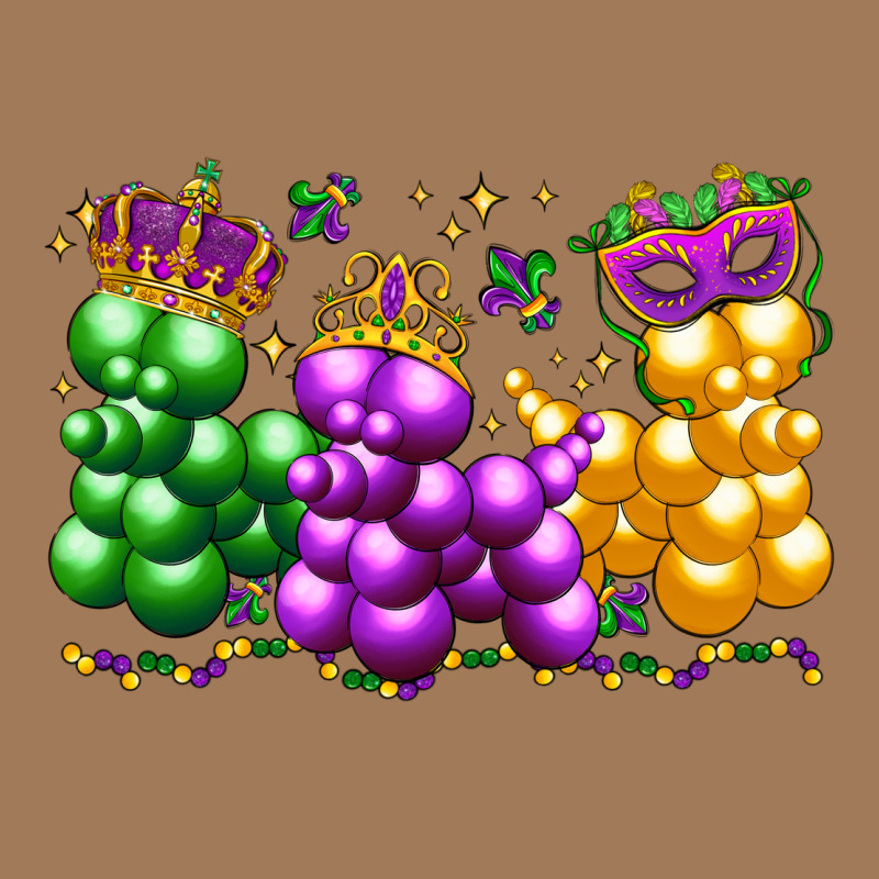 Mardi Gras Bead Dogs Classic Tee by LillyAllenDesigns | Teevron