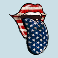 America 4th Of July Tongue Ladies Tee | Teevron