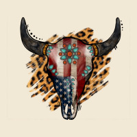 American Bull Skull Ladies Tee | Teevron