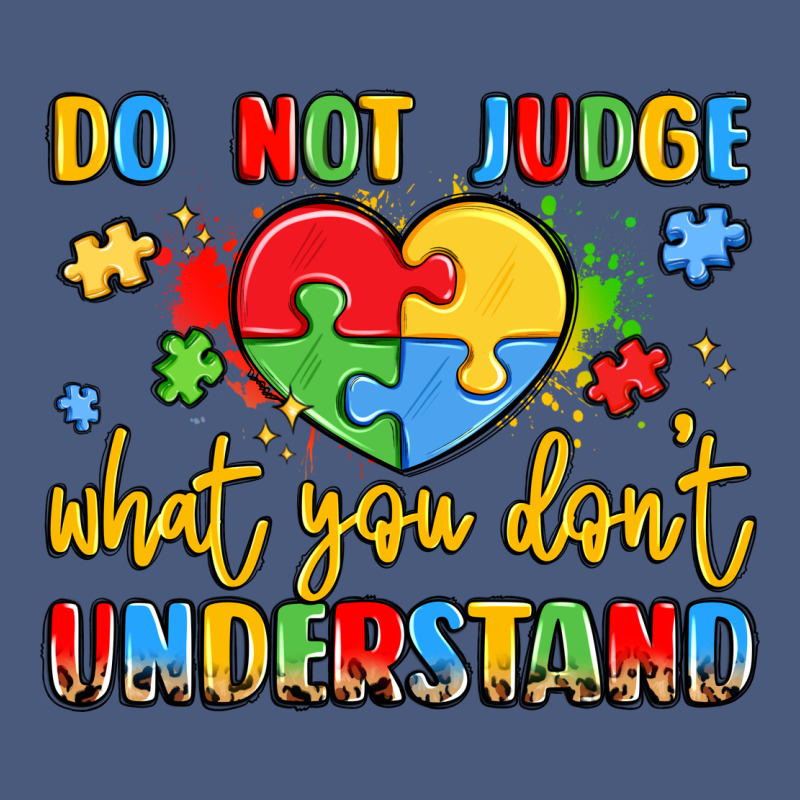 Puzzle Heart Inclusivity Message Vintage Hoodie by LillyAllenDesigns | Teevron