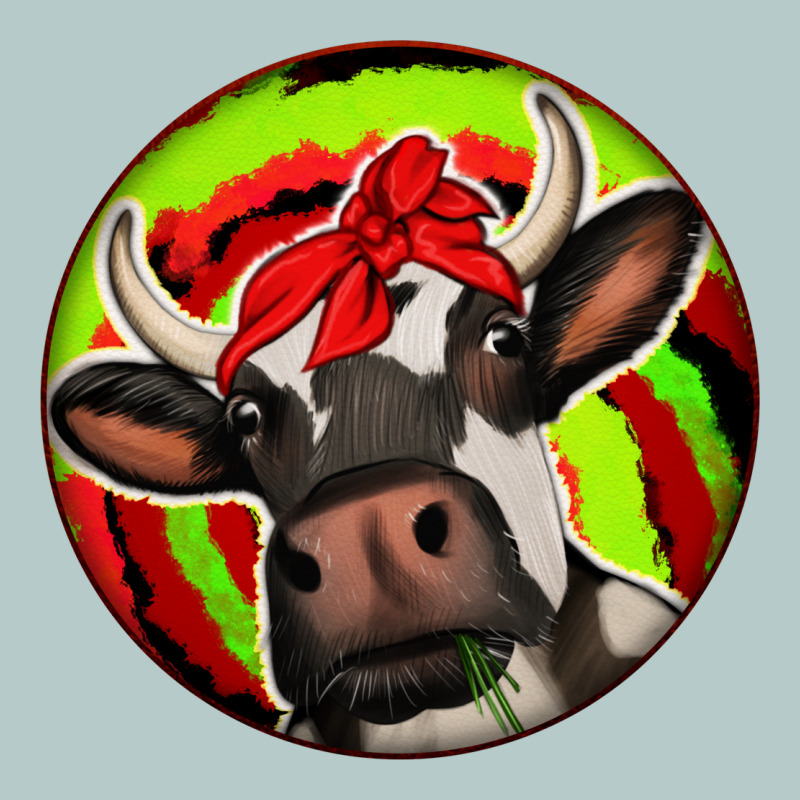Christmas Cow Heavy Core Tee by Jasminsmagicworld | Teevron