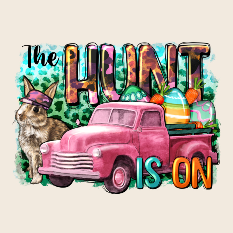 The Hunt Is On Easter Day Zipper Hoodie by CowGirlArtShop | Teevron
