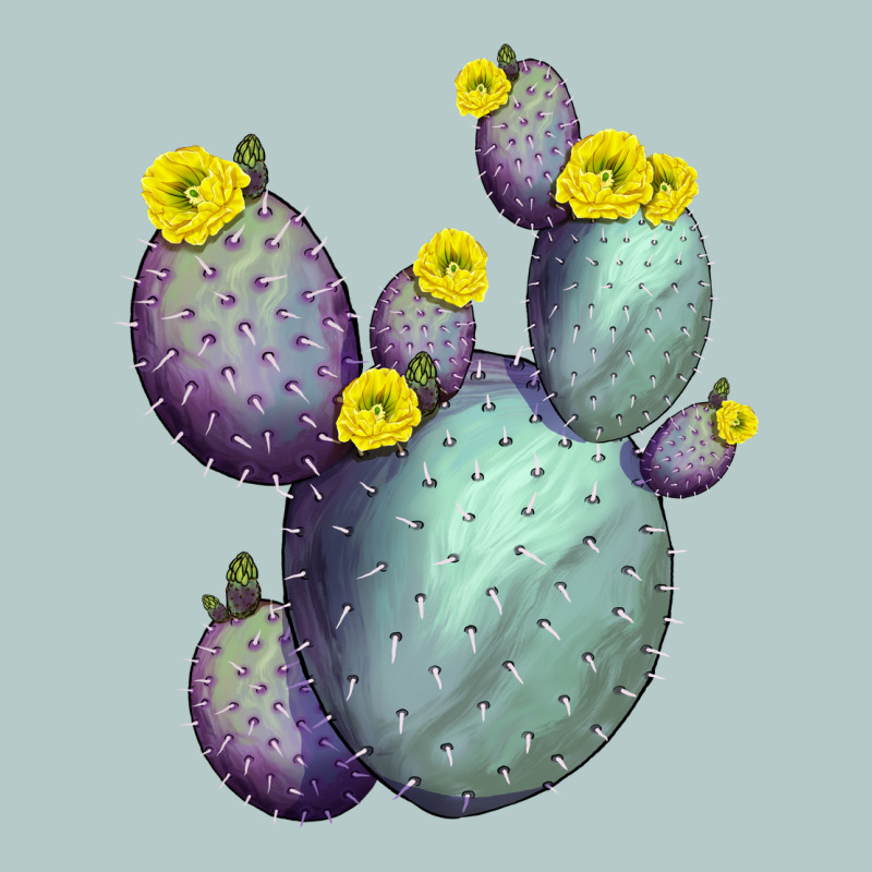 Opunthia Santa Rita Cacti Heavy Core Tee by LillyAllenDesigns | Teevron