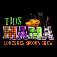 This Mama Loves Her Spooky Crew Heavyweight Sweatshirt | Teevron