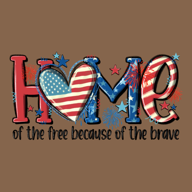 Home Of The Free Because Of The Brave Premium Tee by MaliasSmallBusiness | Teevron