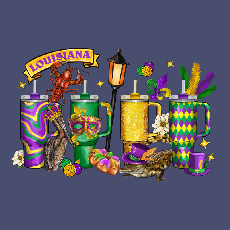 Obsessive Cup Disorder Mardi Gras Vintage Tee by LillyAllenDesigns | Teevron