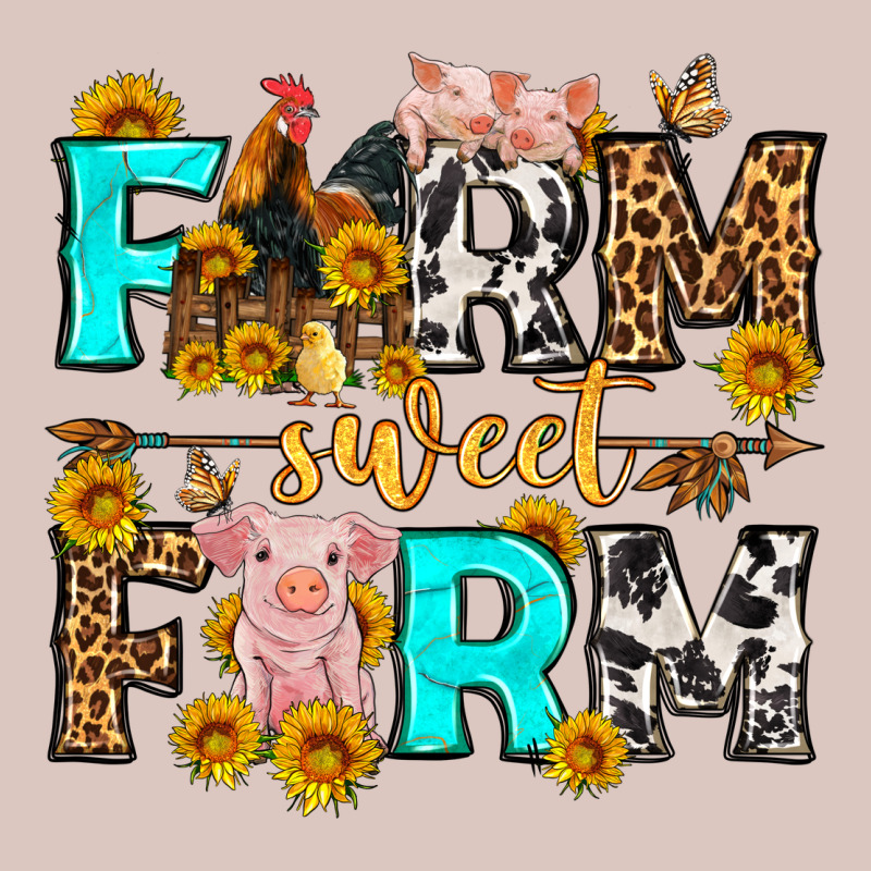 Farm Sweet Farm Western  Olivia Premium Hoodie by OliviaCreatesArt | Teevron