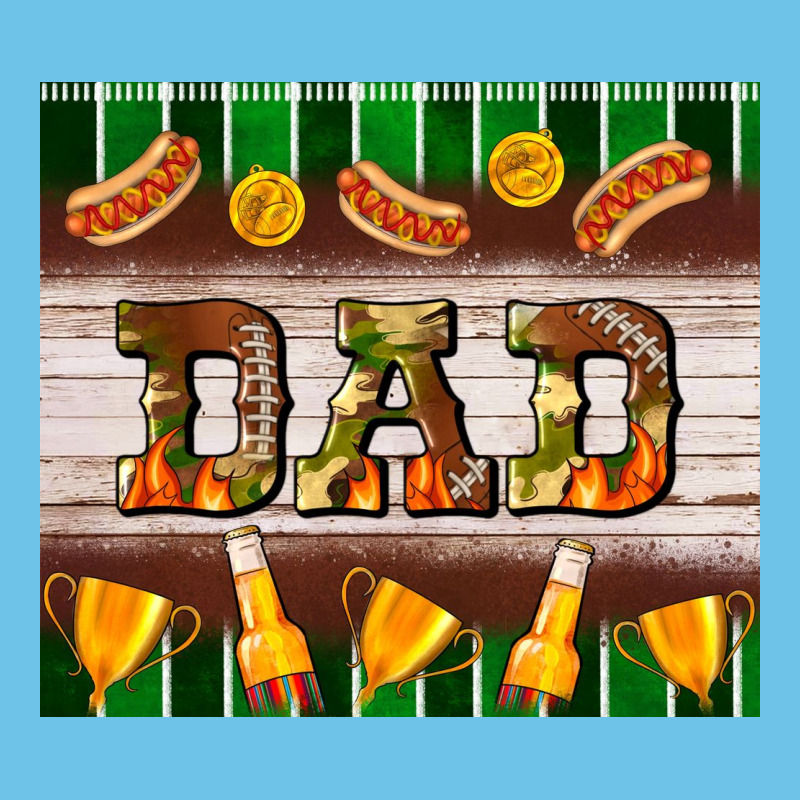 Football Dad Tumbler Premium Sweatshirt by BundleAndBundleShop | Teevron