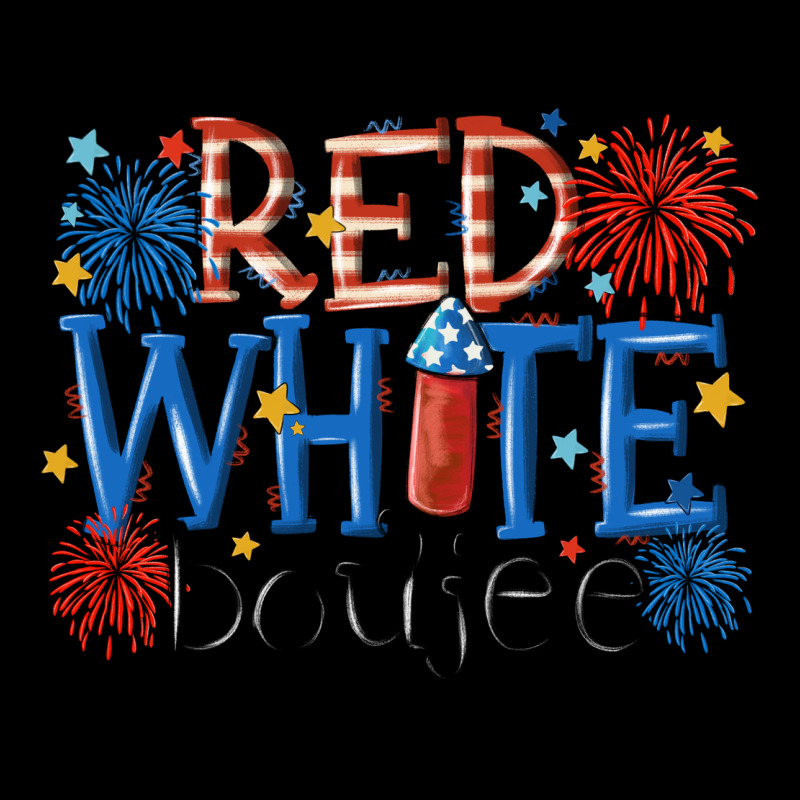 Red White Boujee Premium Tee by MaliasSmallBusiness | Teevron