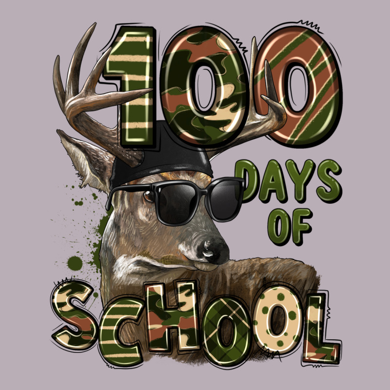 100 Days Of School Hunting Deer Vintage Tee by LillyAllenDesigns | Teevron