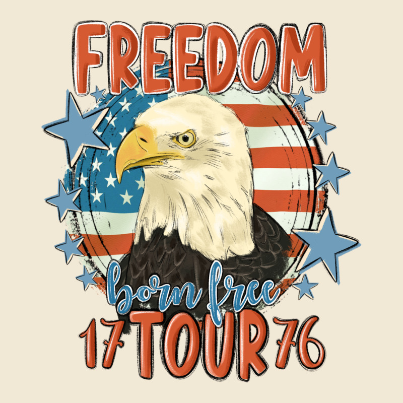 Freedom Born Free Tour 1776 Premium Tee by MaliasSmallBusiness | Teevron
