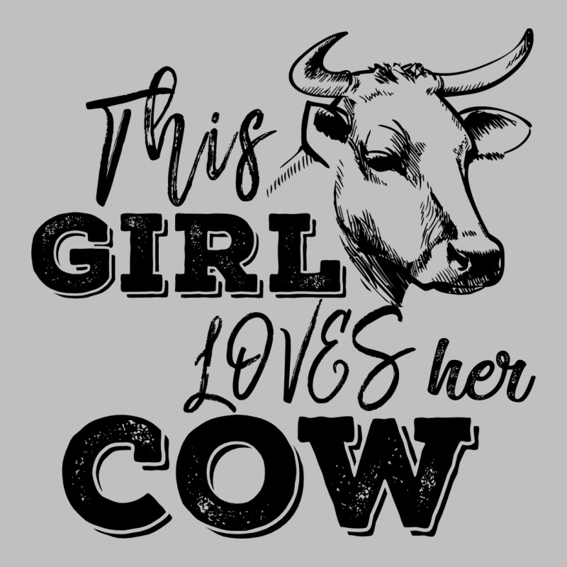 This Girl Loves Her Cow Long Sleeve Tee by Bettercallsaul | Teevron