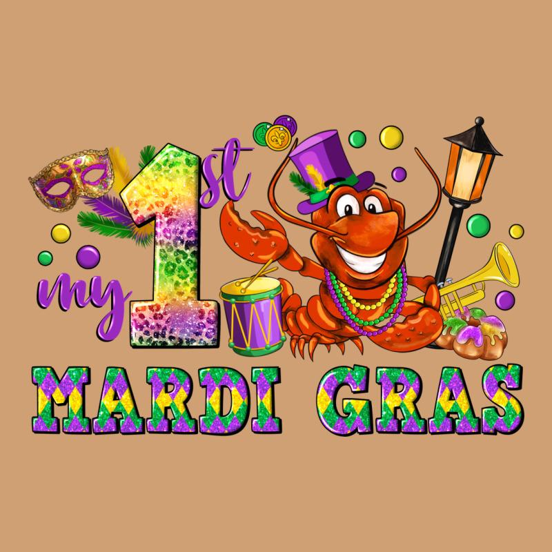 My First Mardi Gras Vintage Tee by LillyAllenDesigns | Teevron