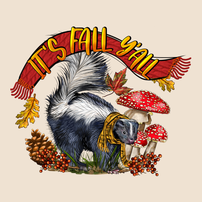 It's Fall Y'all Skunk Urban Heavy Tee by LillyAllenDesigns | Teevron