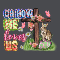 Oh How He Loves Us Easter Day Zipper Hoodie | Teevron