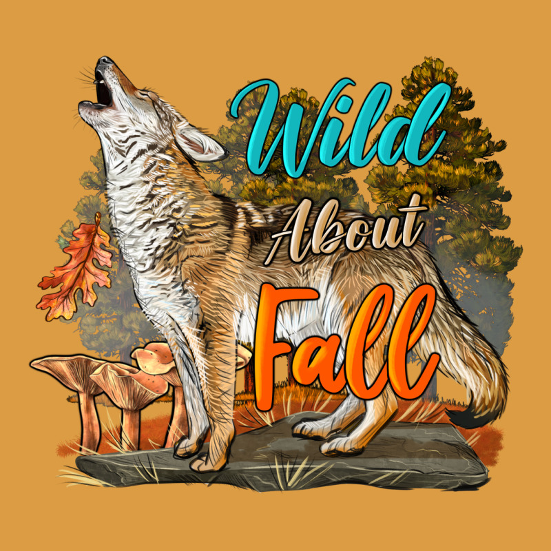 Wild About Fall Coyote Urban Heavy Tee by LillyAllenDesigns | Teevron
