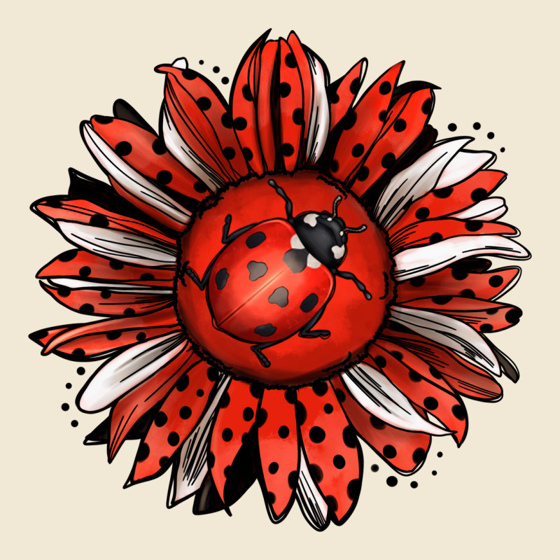 Ladybug Sunflower Ladies Tee by Jasminsmagicworld | Teevron