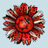Ladybug Sunflower Ladies Tee | Teevron