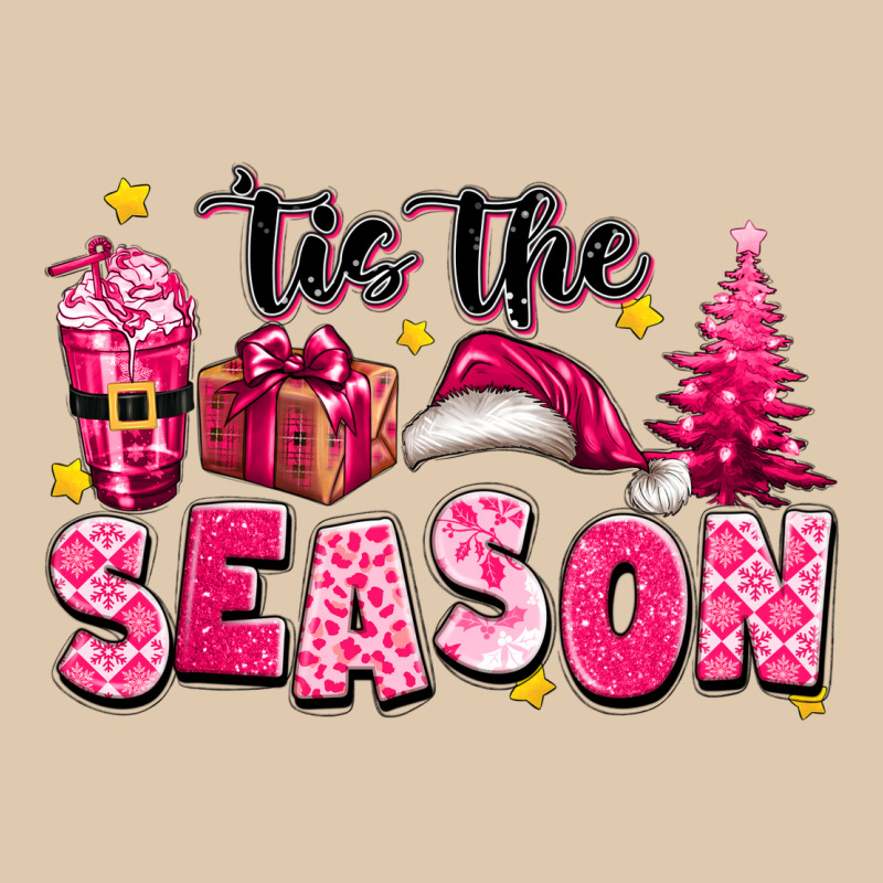 Pink 'tis The Season Christmas Heavyweight Sweatshirt by texasbilliewilder | Teevron
