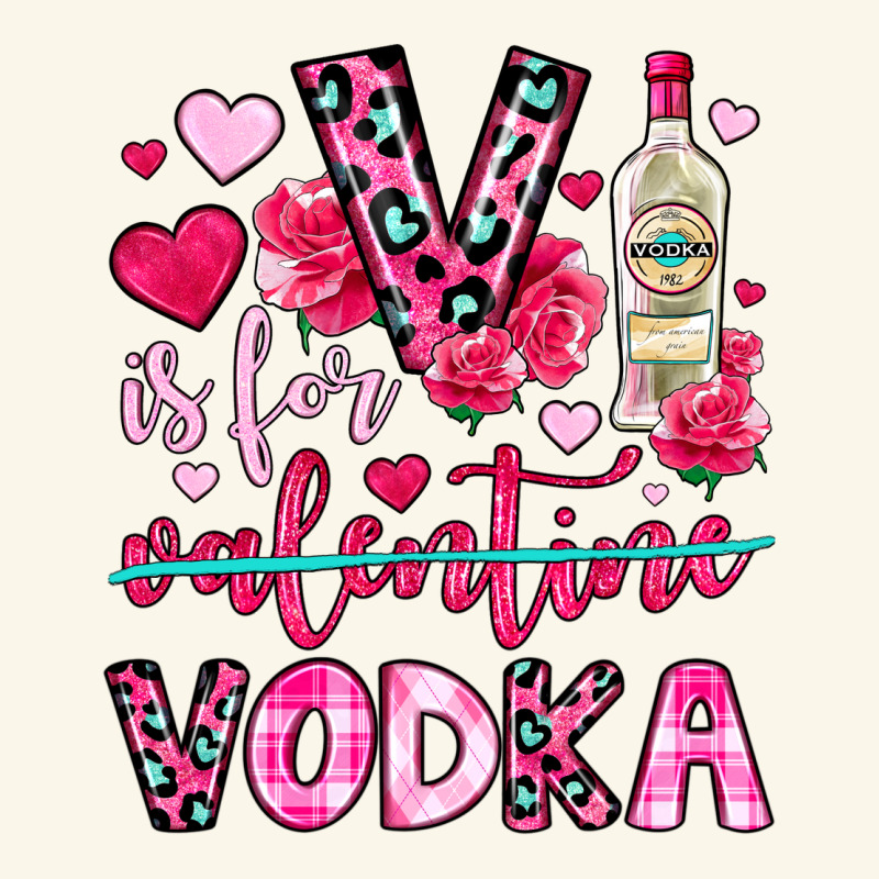 V Is For Vodka Premium Hoodie by OliviaCreatesArt | Teevron