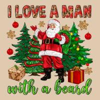 I Love A Man With A Beard Christmas Heavyweight Sweatshirt | Teevron