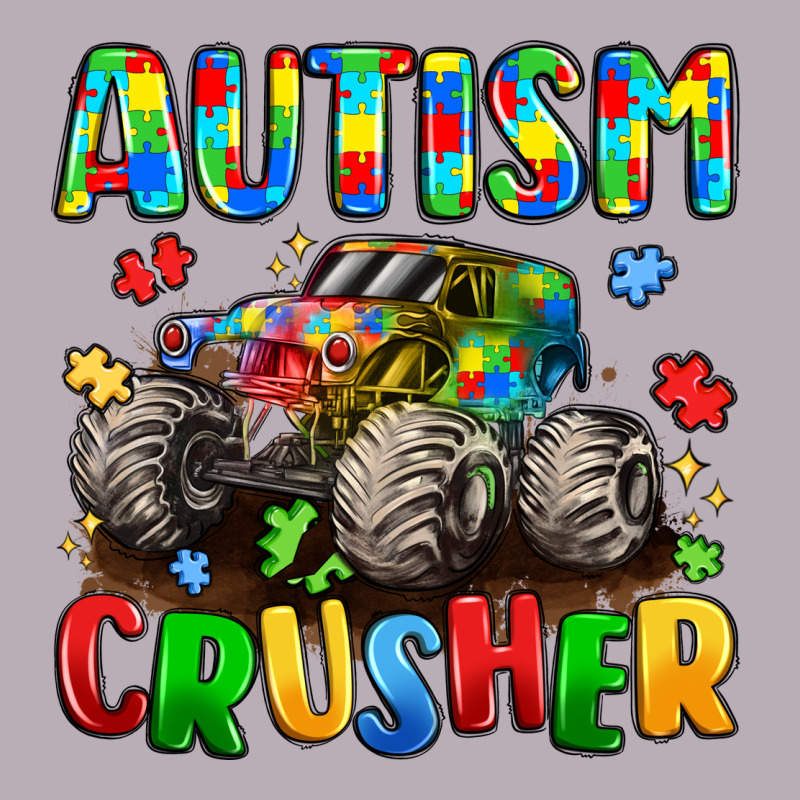 Autism Crusher Vintage Tee by LillyAllenDesigns | Teevron