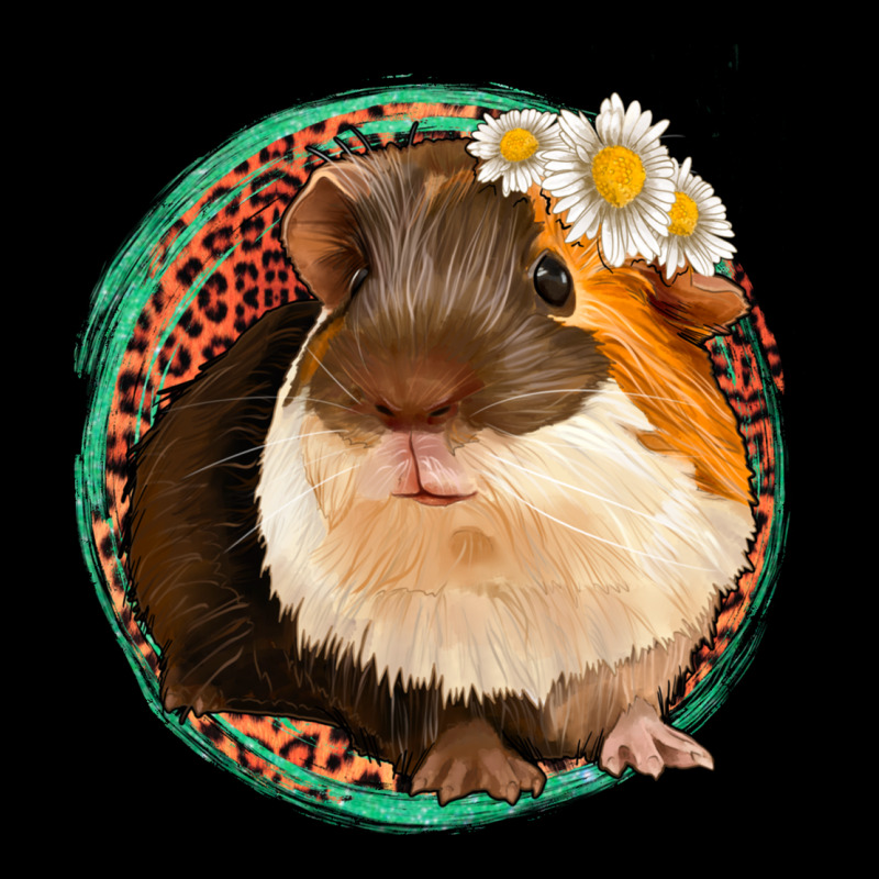 Floral Leopard Guinea Pigs Ladies Tee by Jasminsmagicworld | Teevron