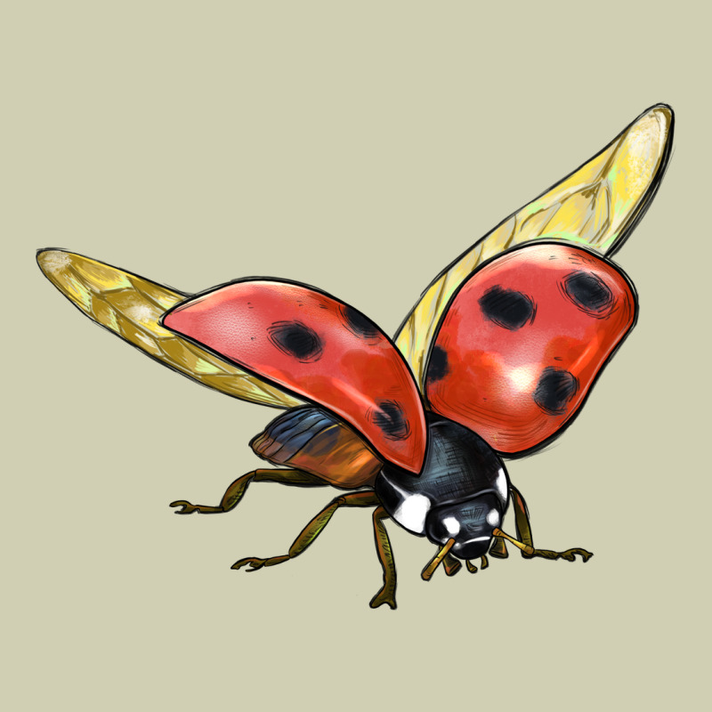 Ladybug Flying Heavy Core Tee by LillyAllenDesigns | Teevron