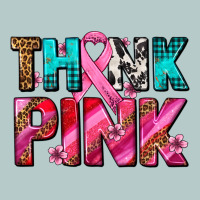 Think Pink Cancer Ribbon Heavy Core Tee | Teevron