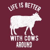 Life Is Better With Cows Around Long Sleeve Tee | Teevron
