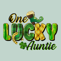 One Lucky Auntie St. Patrick's Day Zipper Hoodie | Teevron