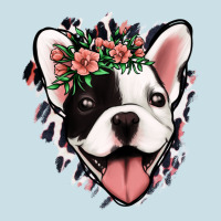 French Bulldog Floral Ladies Tee | Teevron