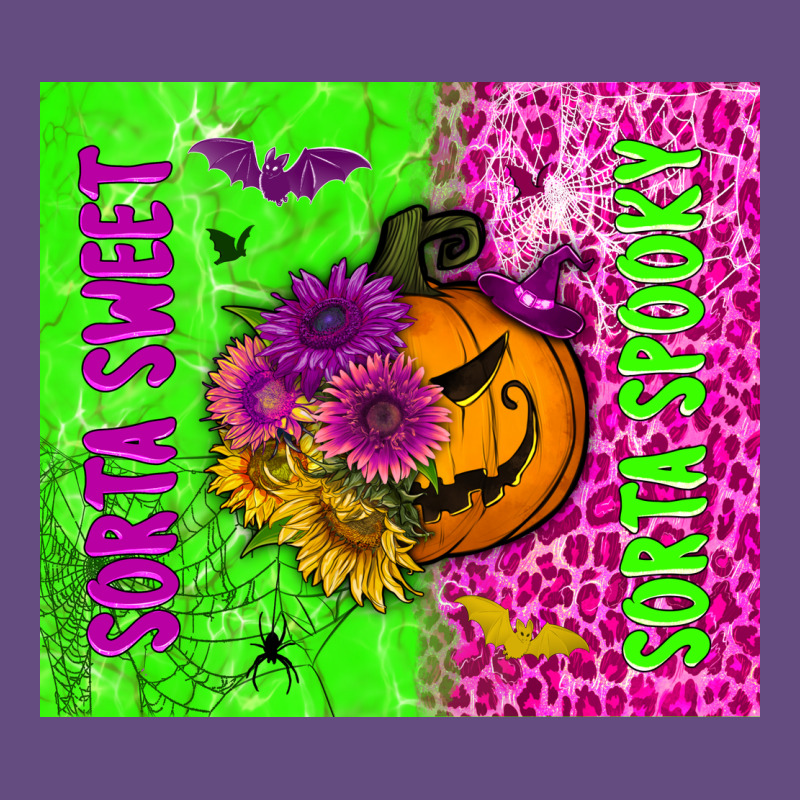 Sorta Sweet Sorta Spooky Tumbler Vintage Hoodie by BundleAndBundleShop | Teevron