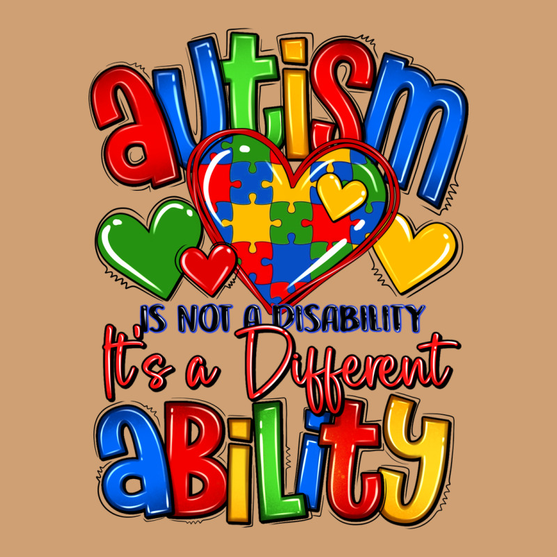 Autism Is Not A Disability It's A Different Abilit Vintage Tee by LillyAllenDesigns | Teevron