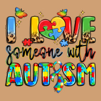 I Love Someone With Autism Vintage Tee | Teevron