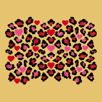 Valentines Day Leopard And Heart Background Premium Sweatshirt | Teevron