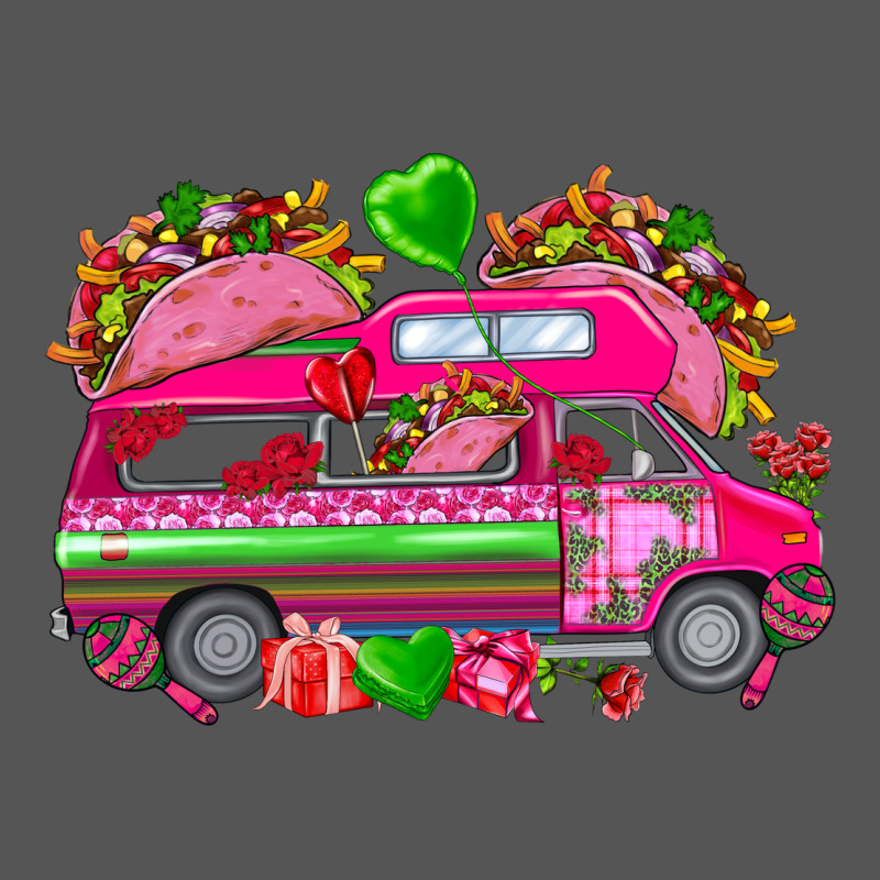 Valentine's Day Tacos Truck Mexico Zipper Hoodie by HowdyJamesFarm | Teevron