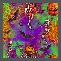 Halloween Party Seamless Pattern Vintage Hoodie | Teevron
