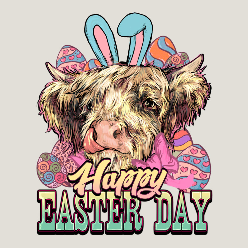 Easter Day Cow Heavy Core Tee by NancyCooperArtShop | Teevron