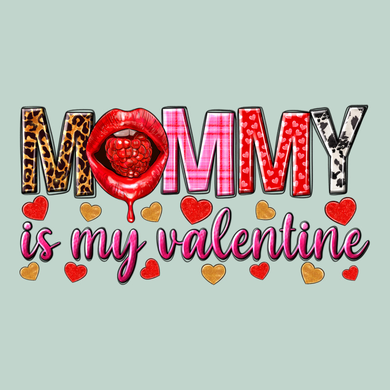 Mommy Is My Valentine Mother's Day Zipper Hoodie by HowdyJamesFarm | Teevron
