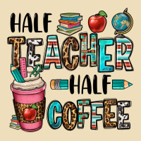 Half Teacher Half Coffee Premium Hoodie | Teevron