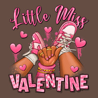 Little Miss Valentine Afro Kid Sneakers Long Sleeve Tee | Teevron
