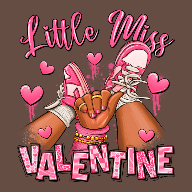 Little Miss Valentine Afro Kid Sneakers Long Sleeve Tee by RanaPortraitStore | Teevron