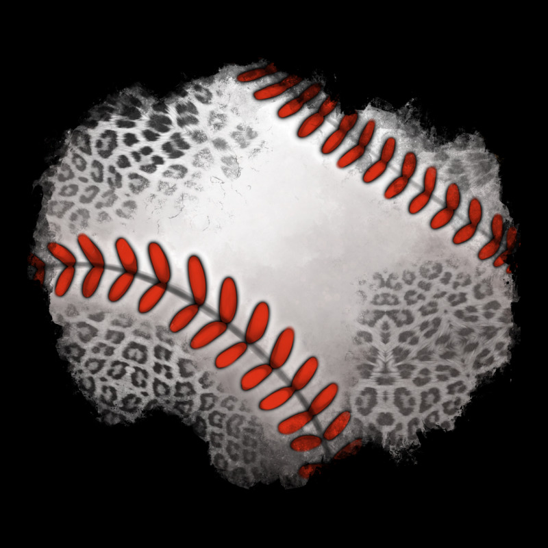 Leopard Baseball Patch Heavy Core Tee by Jasminsmagicworld | Teevron