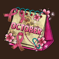 Pink Cancer Ribbon And October Calendar Heavy Core Tee | Teevron