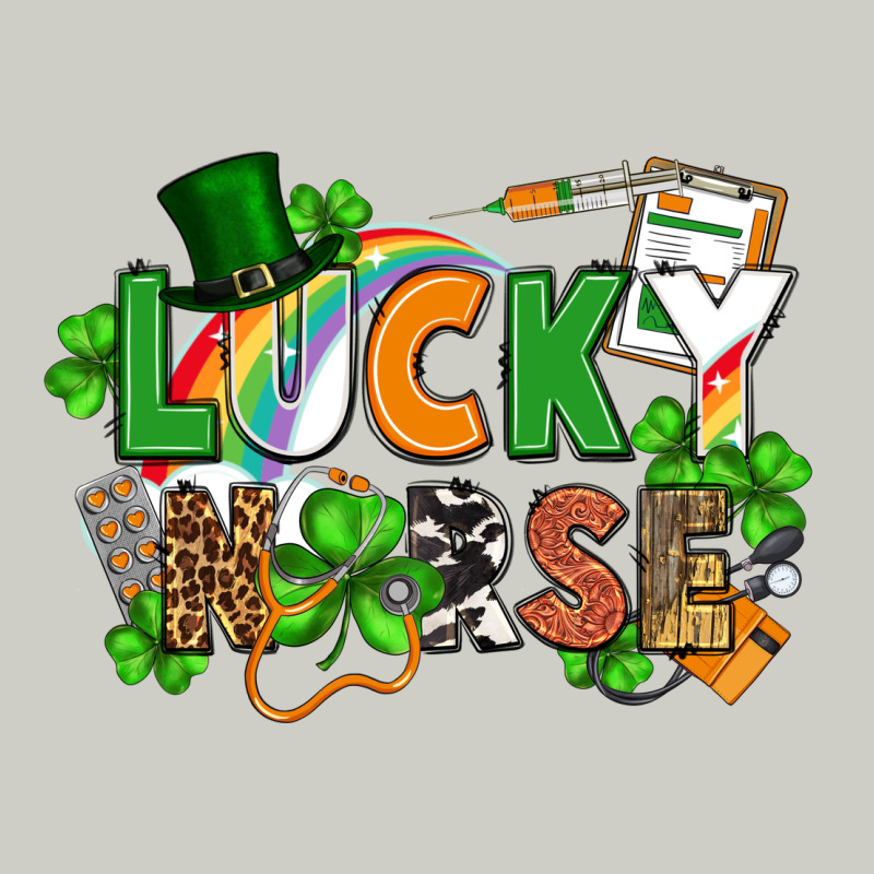 Lucky Nurse St. Patrick's Day Heavyweight Hoodie by FaDigitalArtStudio | Teevron