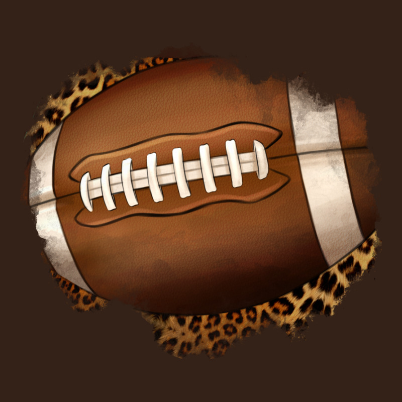 Leopard American Football Patch Heavy Core Tee by Jasminsmagicworld | Teevron