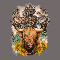 Western Heifer Cow With Crosses Urban Heavy Tee | Teevron