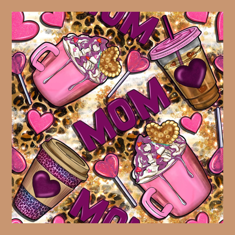 Mom Coffee Cups With Leopard Seamless Pattern Bbs Heavyweight Hoodie by BundleAndBundleShop | Teevron
